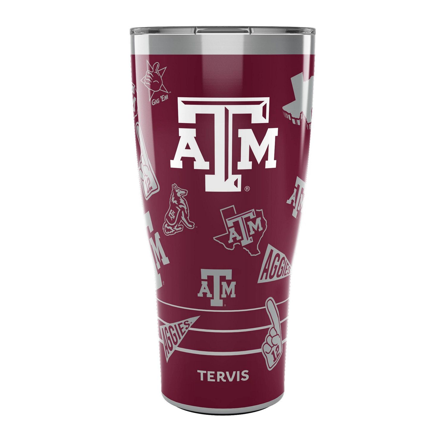 Tervis Texas AM Aggies 30oz Swag Tumbler With Slider Lid                                                                         - view number 1