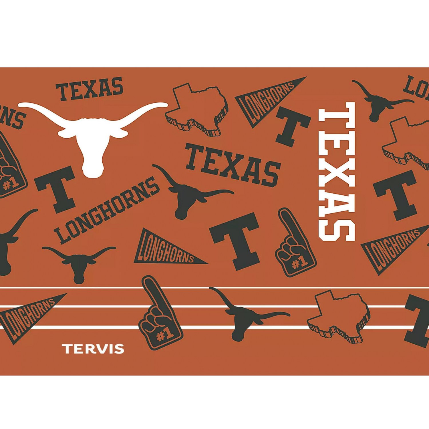 Tervis Texas Longhorns 30oz Swag Tumbler With Slider Lid - view number 2