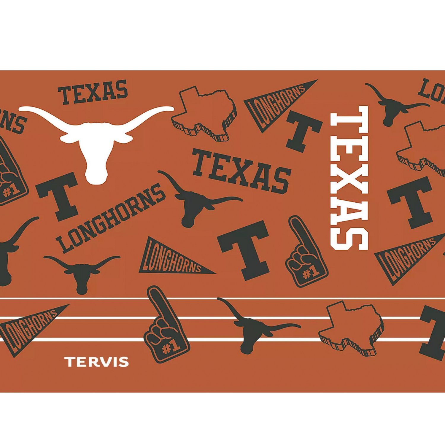 Tervis Texas Longhorns 30oz Swag Tumbler With Straw Lid - view number 2
