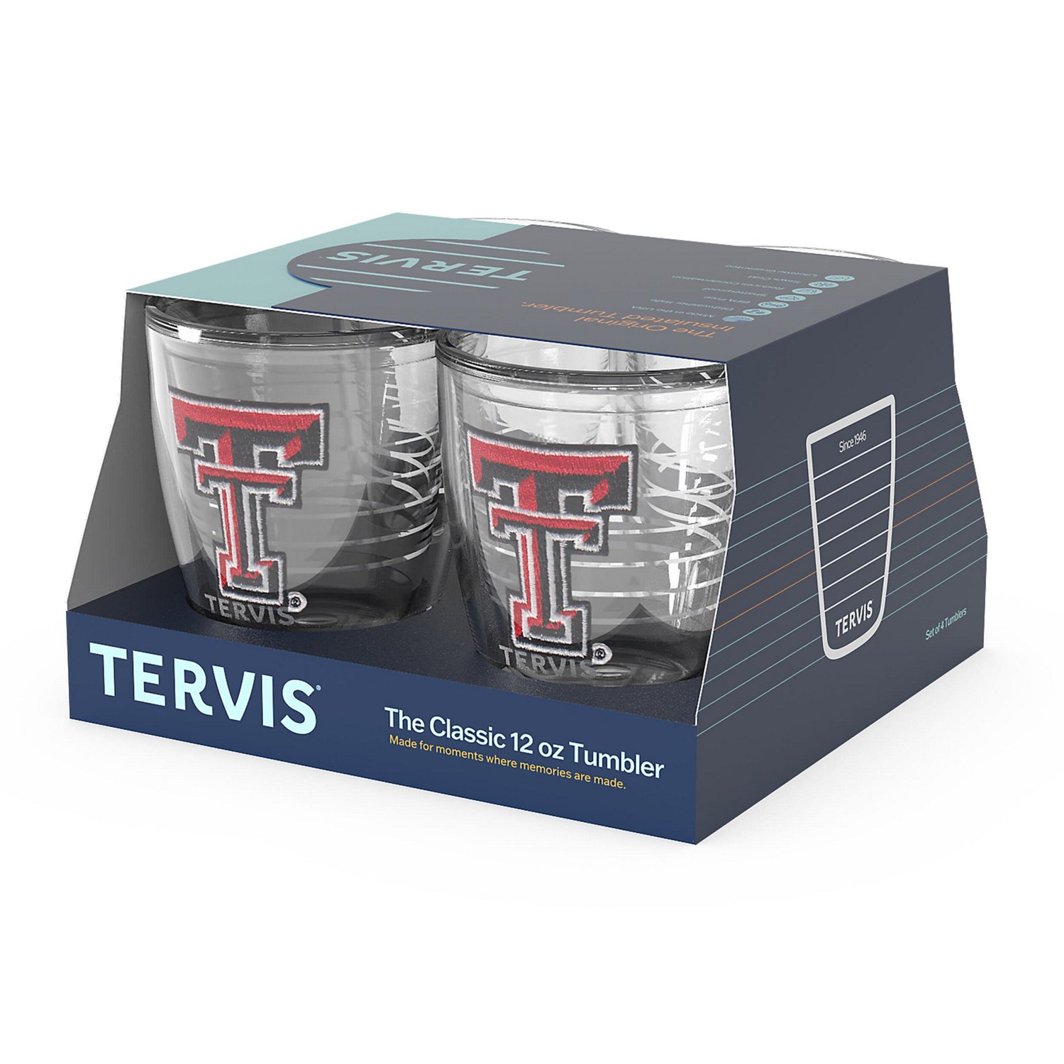 Tervis Texas Tech Raiders 4-Pack 12oz Emblem Tumbler Set - view number 3