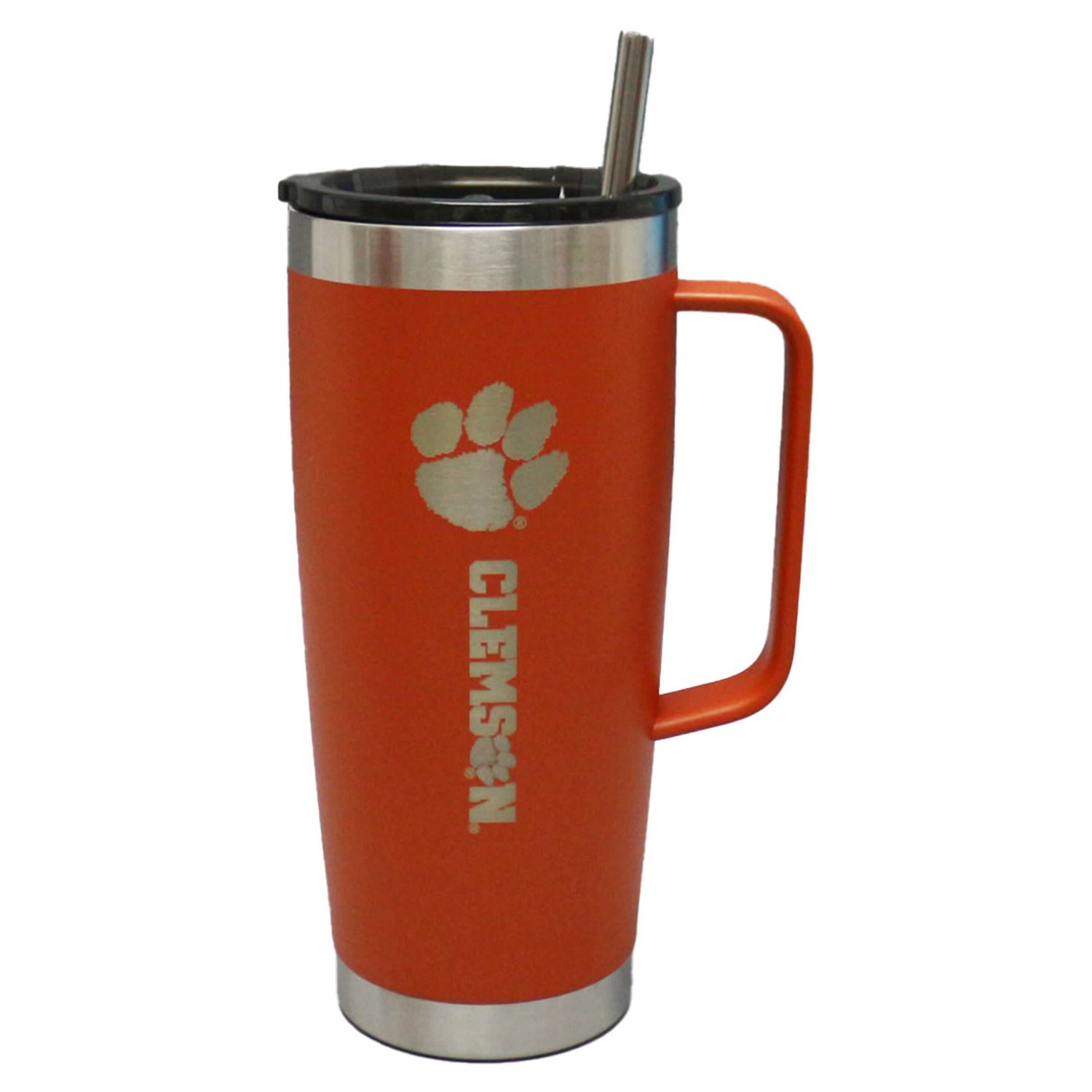 The Memory Company Clemson Tigers 26oz Team Color Roadie Tumbler with Handle - view number 1