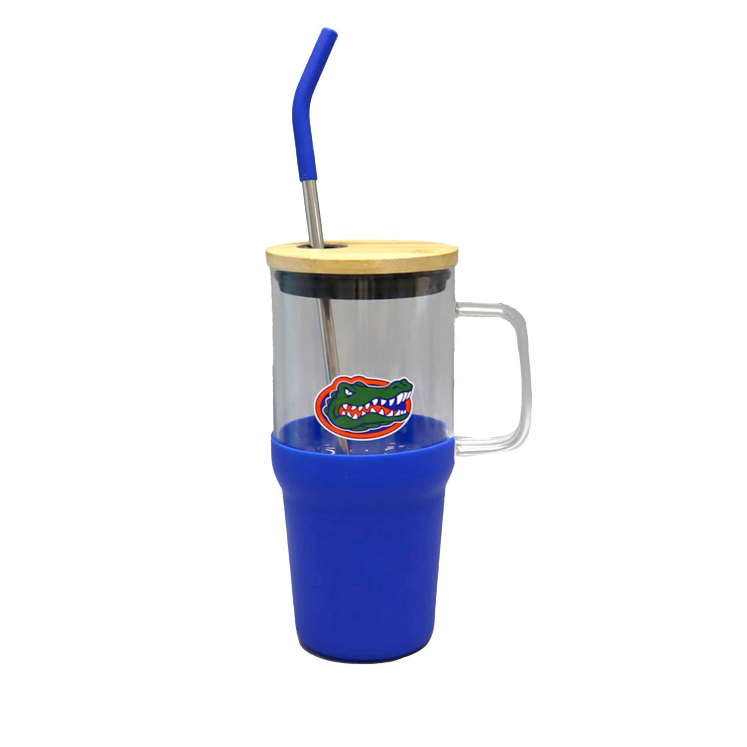The Memory Company Florida Gators 40oz Glass Tumbler with Silicone Snack Tray - view number 2