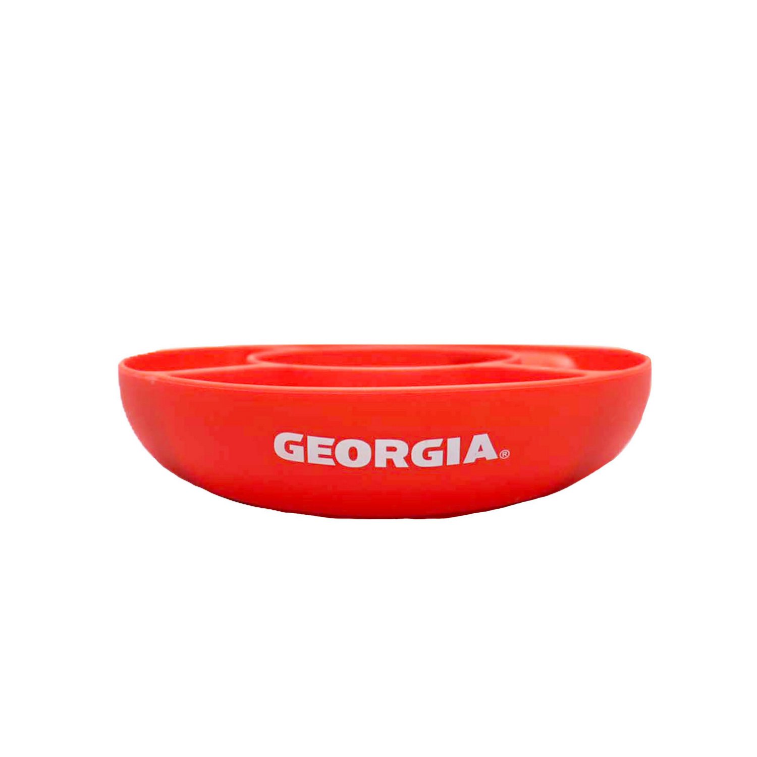 The Memory Company Georgia Bulldogs 40oz Glass Tumbler with Silicone Snack Tray - view number 3