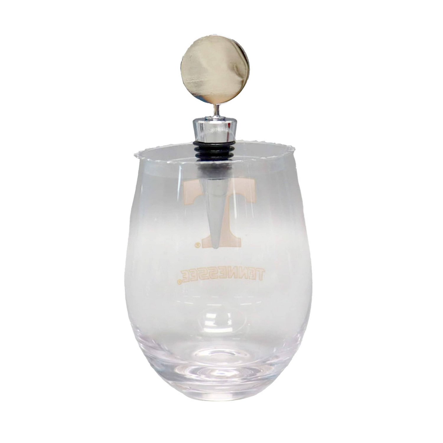 The Memory Company Texas Longhorns 15oz Stemless Tumbler With Wine Bottle Stopper - view number 2