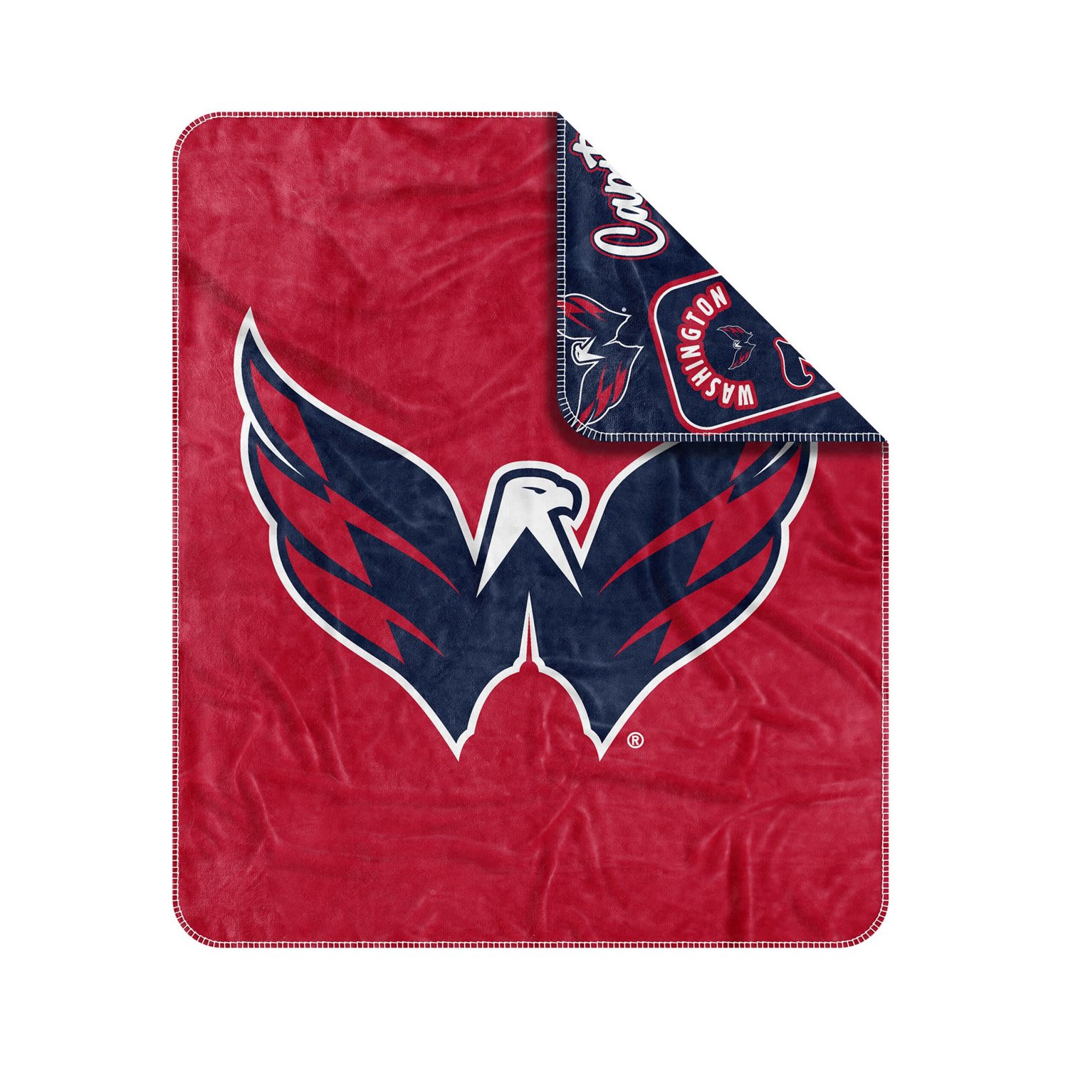 Washington Capitals 50" x 60" Dream Weave Throw Blanket - view number 3
