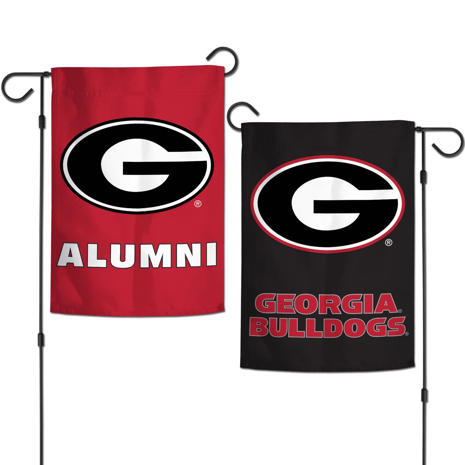 WinCraft Georgia Bulldogs 12" x 18" Double-Sided Alumni Garden Flag - view number 3