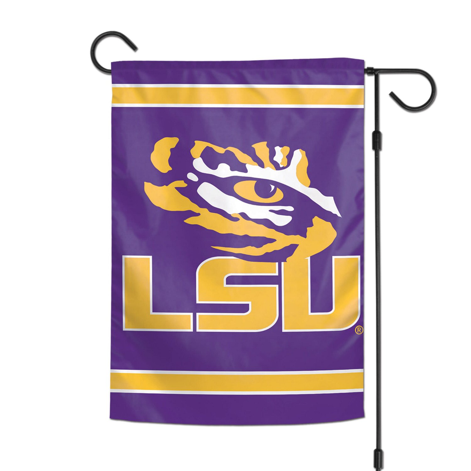 WinCraft LSU Tigers 12" x 18" Double-Sided Garden Flag - view number 2