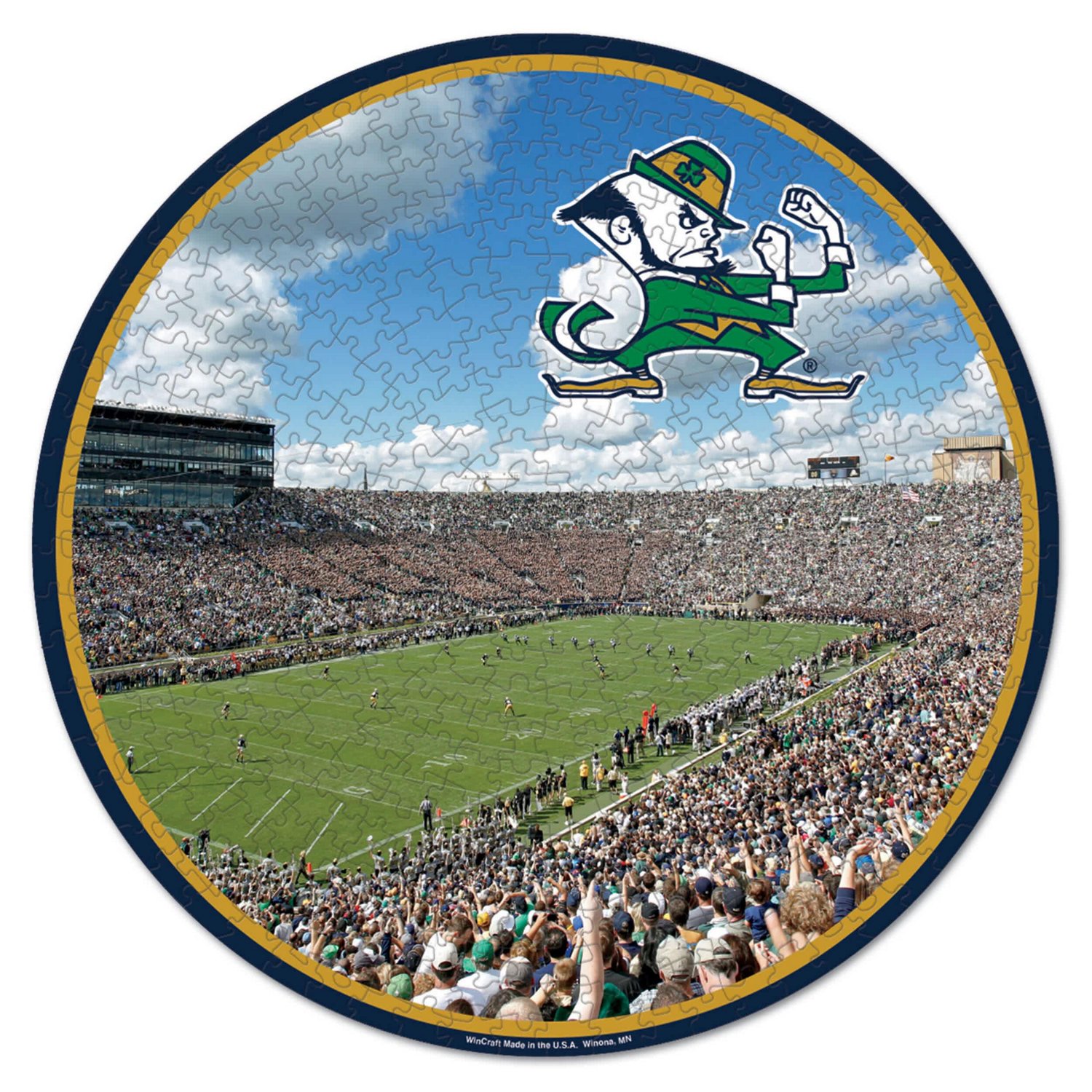 WinCraft Notre Dame Fighting Irish 500-Piece Team Puzzle                                                                         - view number 1