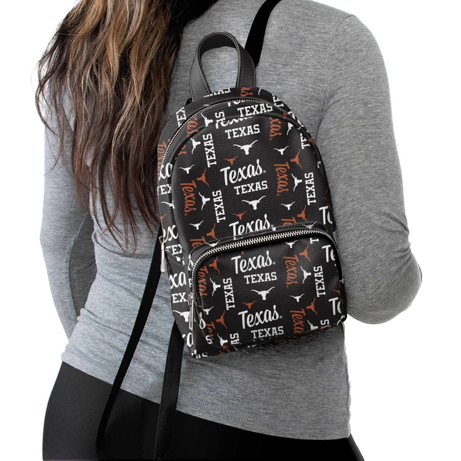 Youth FOCO Texas Longhorns Repeat Brooklyn Mini Backpack - view number 3
