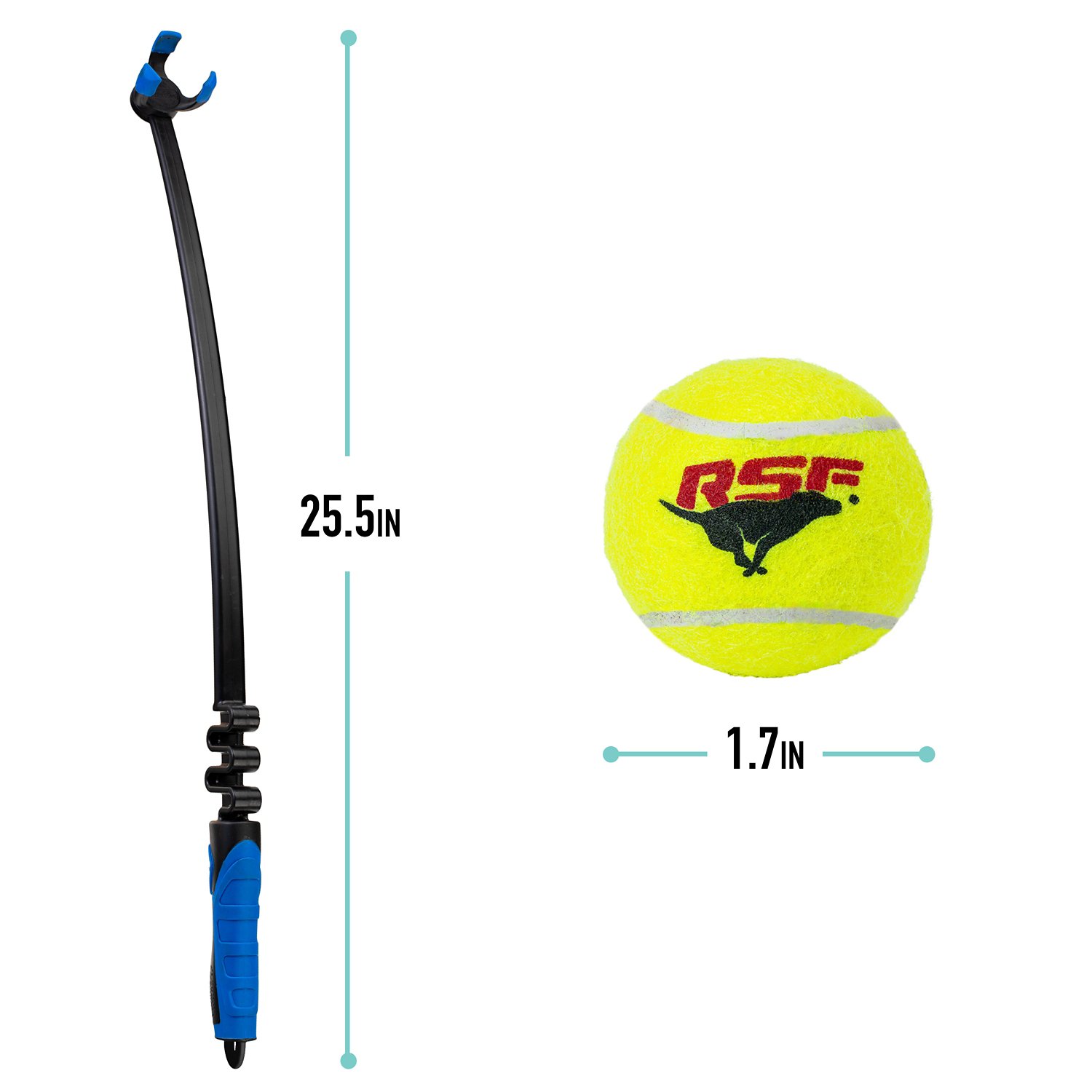 Franklin Pet Supple Mini Tennis Ball Launcher - view number 3