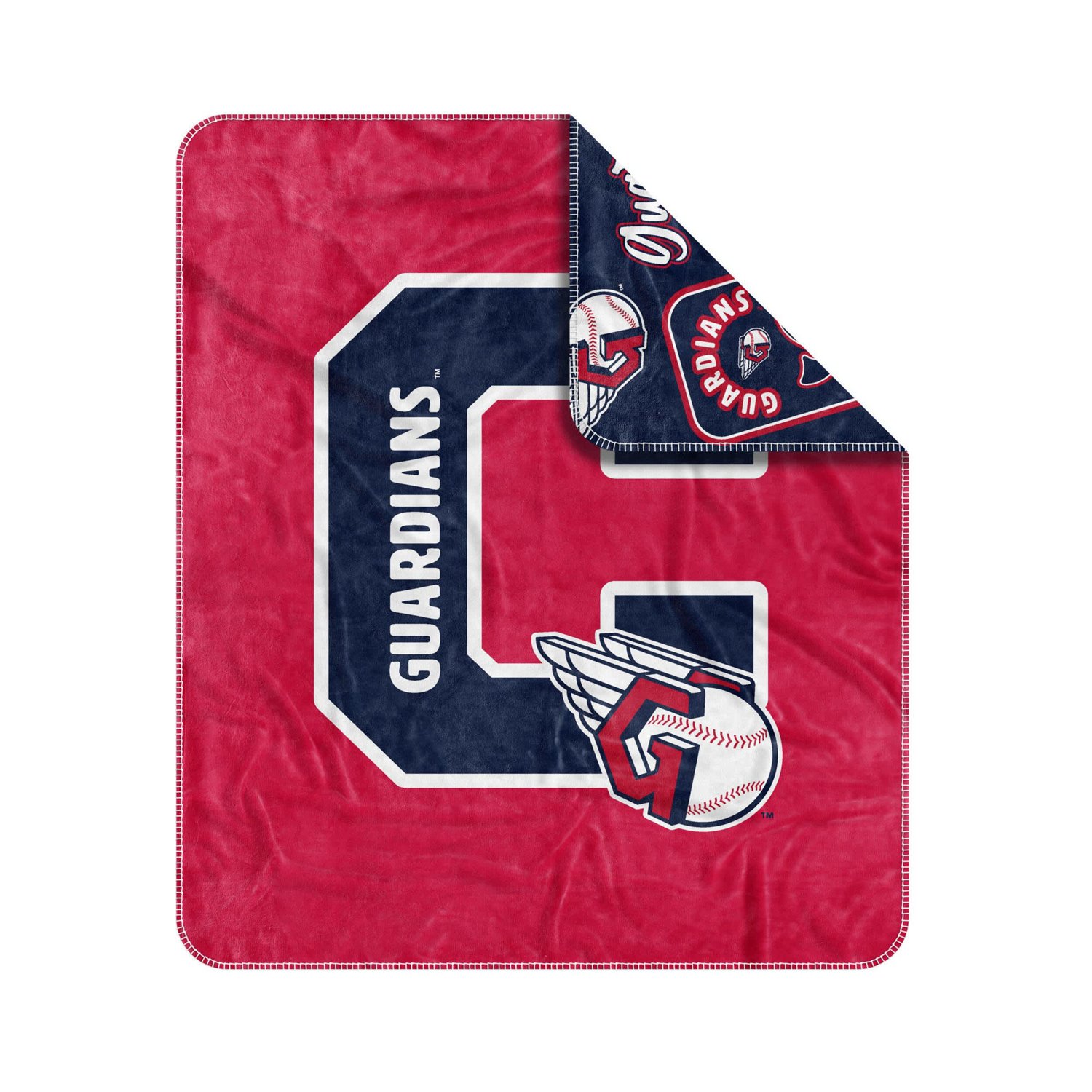 Cleveland Guardians 50" x 60" Dream Weave Throw Blanket - view number 3