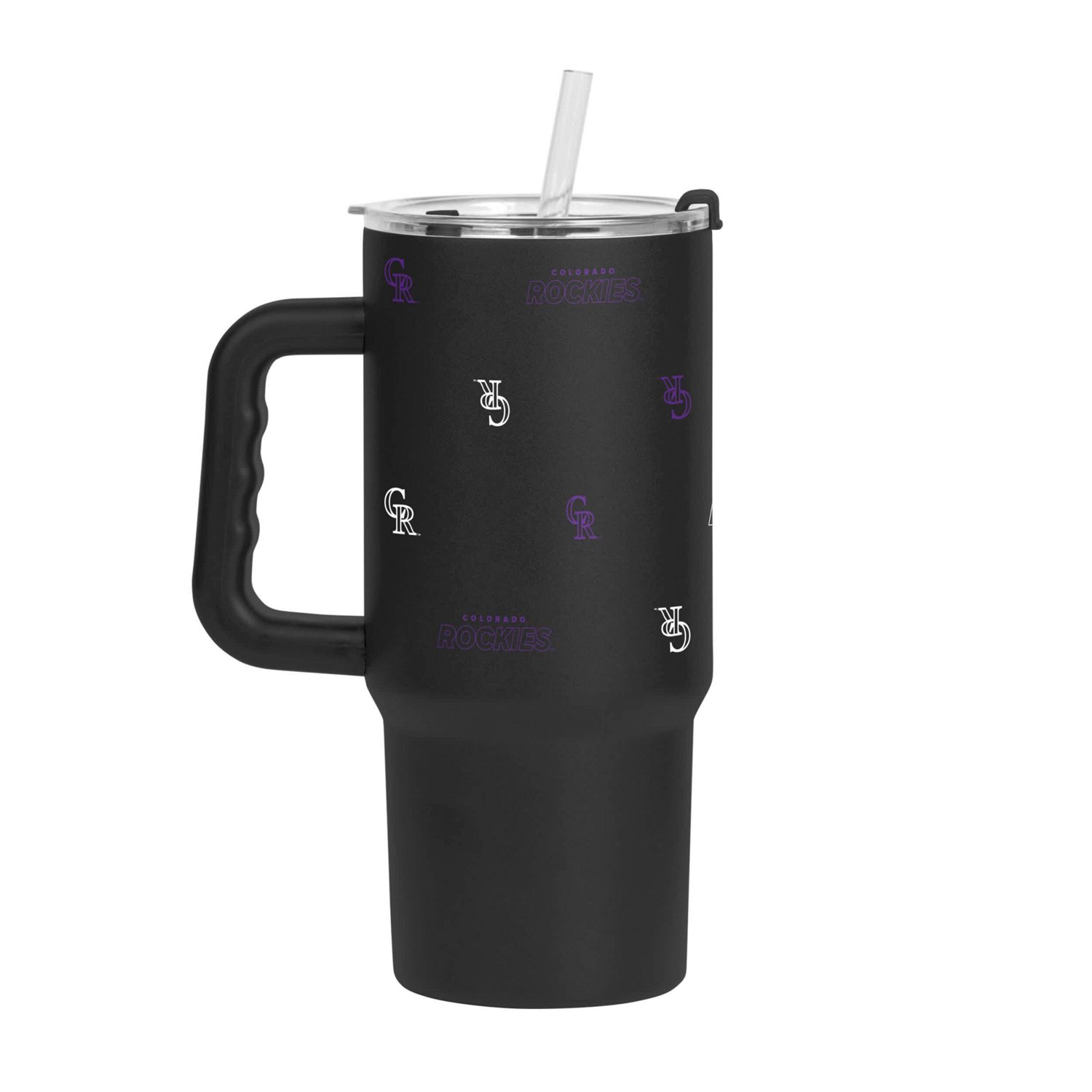 Colorado Rockies 24oz Step and Repeat Powder Coat Tumbler
