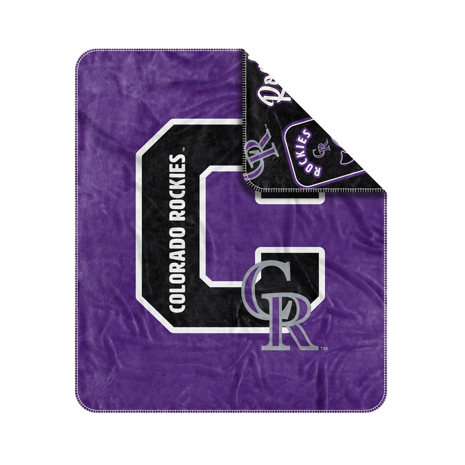 Colorado Rockies 50" x 60" Dream Weave Throw Blanket - view number 3