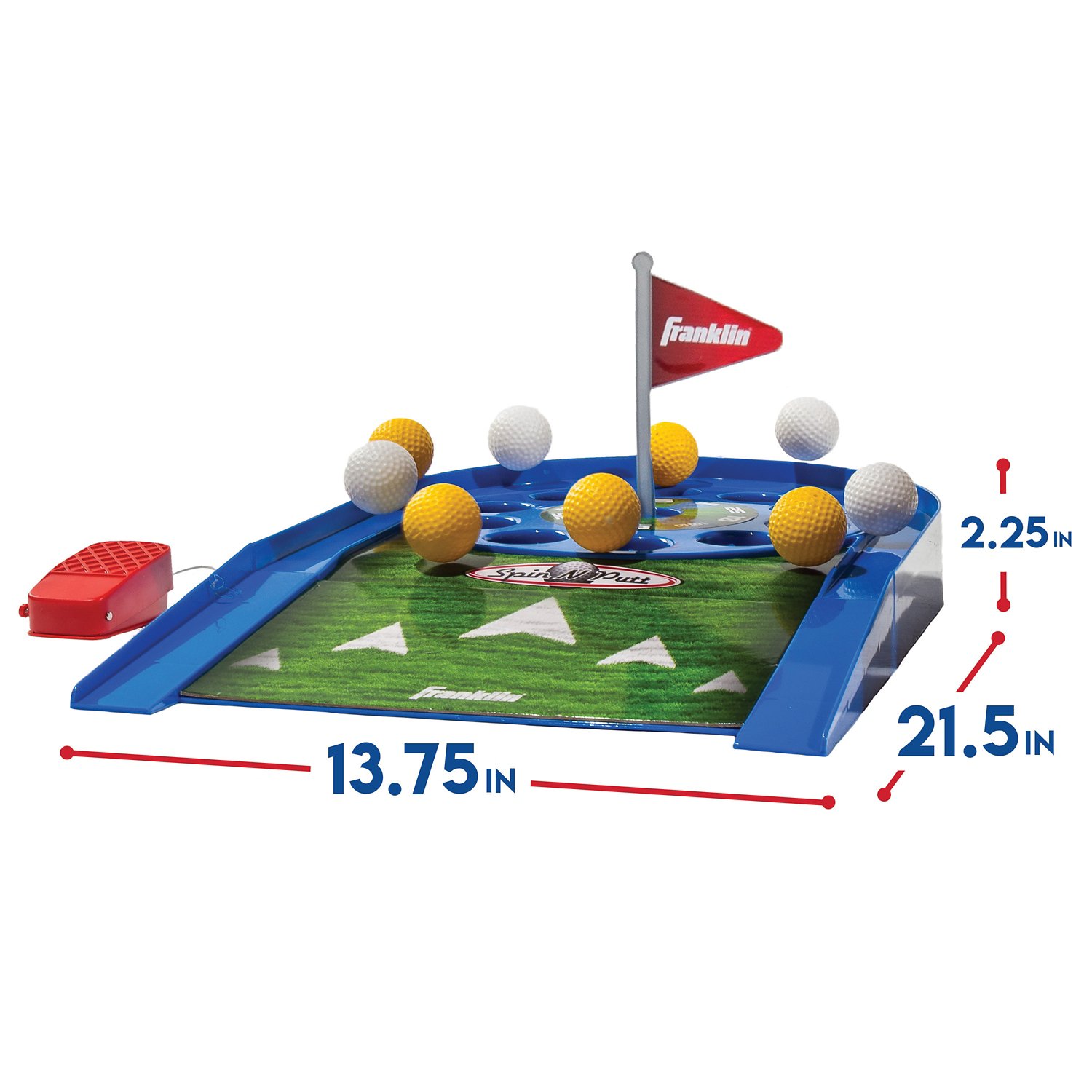 Franklin Kids' Indoor Spin N Putt Golf Set - view number 4