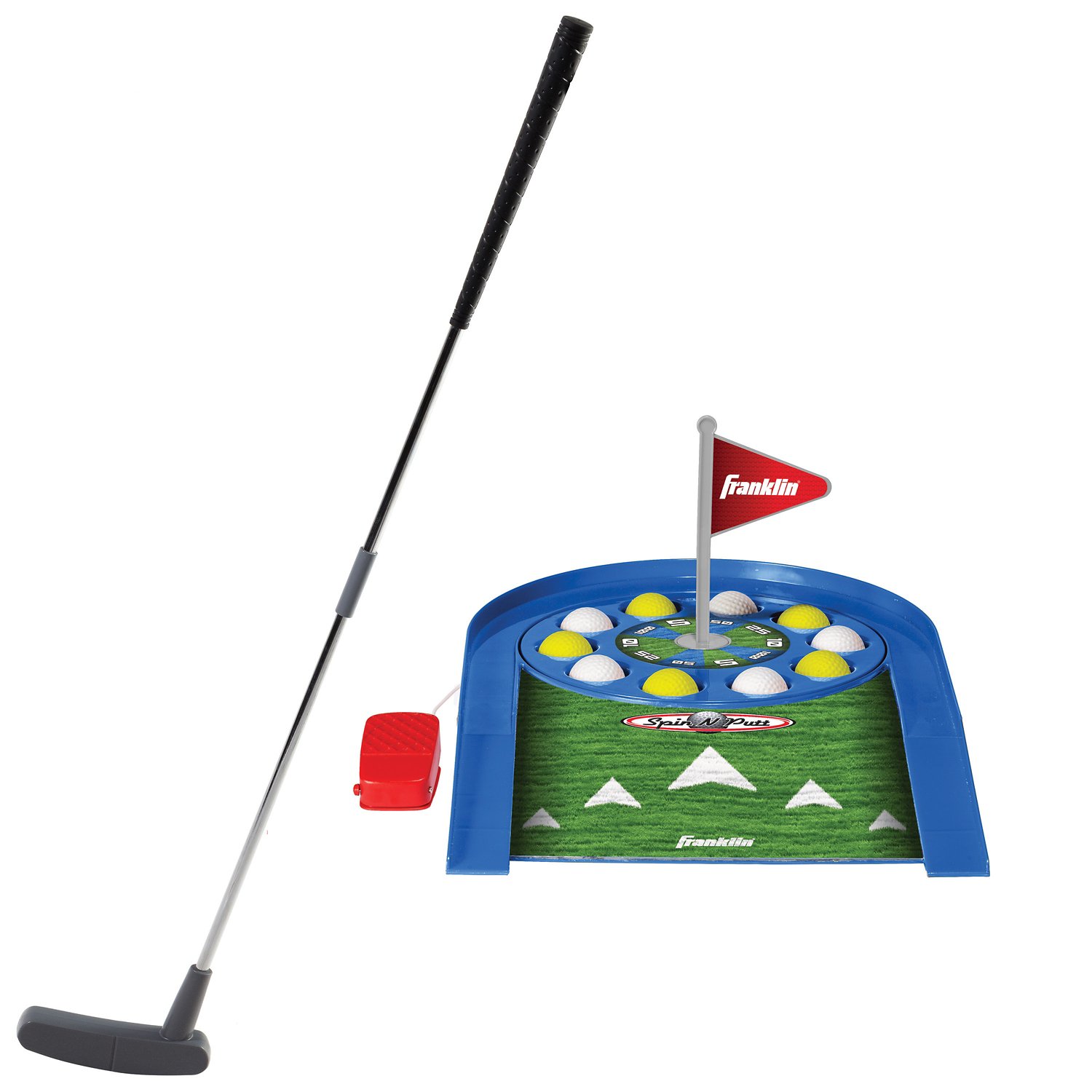 Franklin Kids' Indoor Spin N Putt Golf Set - view number 3