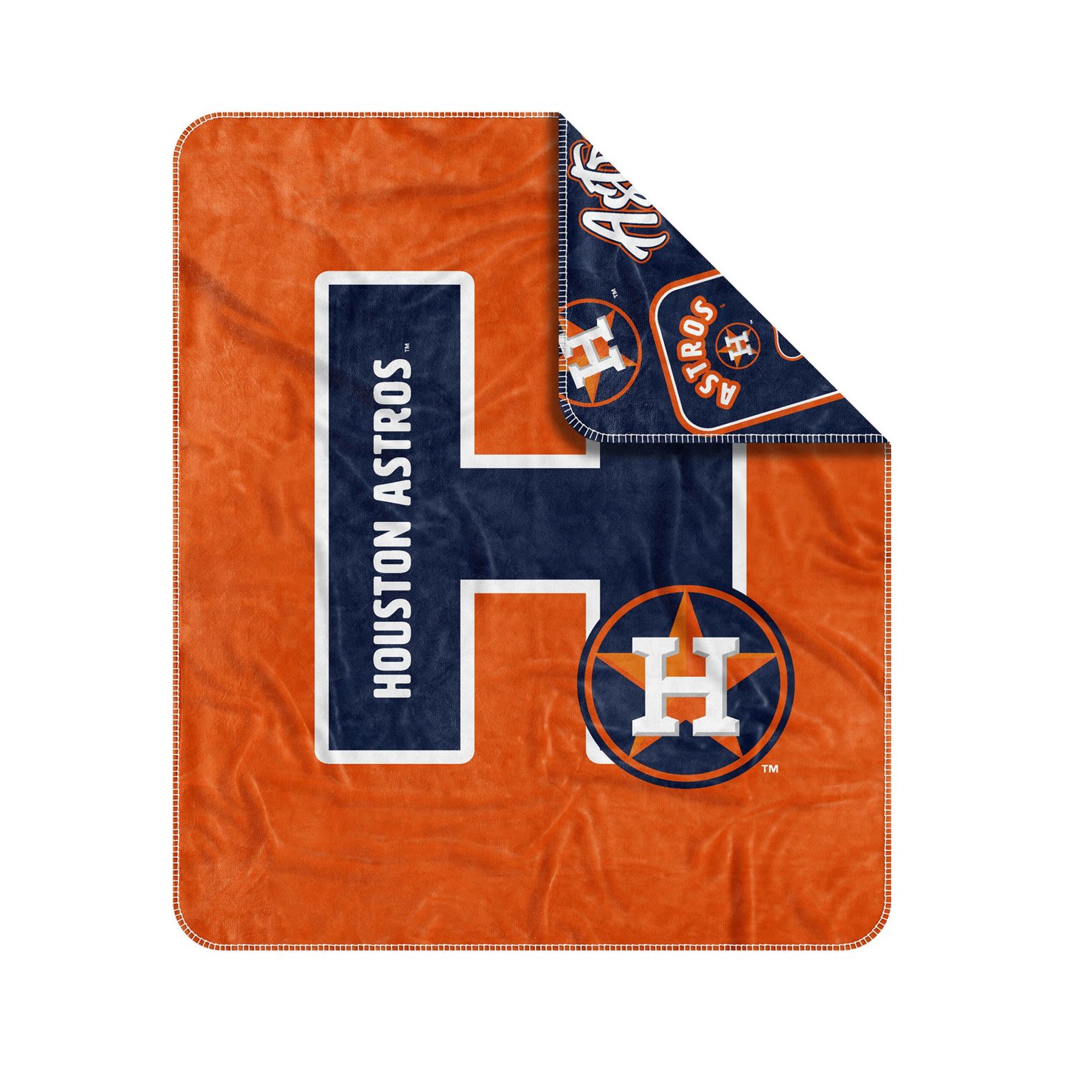 Houston Astros 50" x 60" Dream Weave Throw Blanket - view number 3