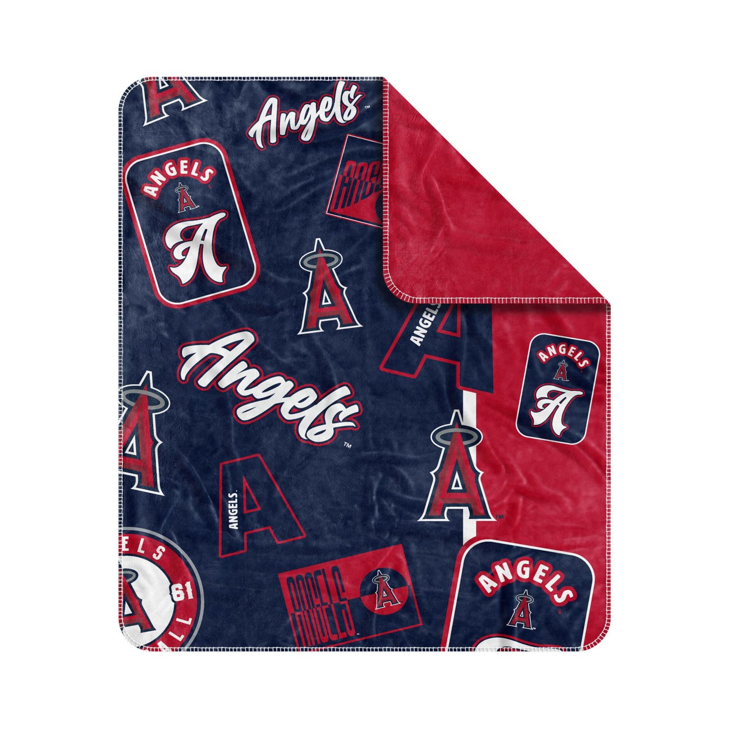 Los Angeles Angels 50" x 60" Dream Weave Throw Blanket - view number 2