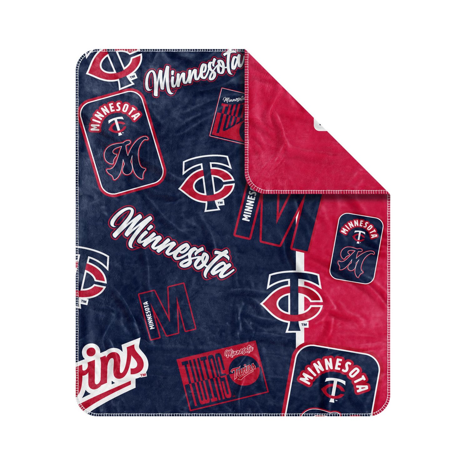 Minnesota Twins 50 x 60 Dream Weave Throw Blanket - view number 2