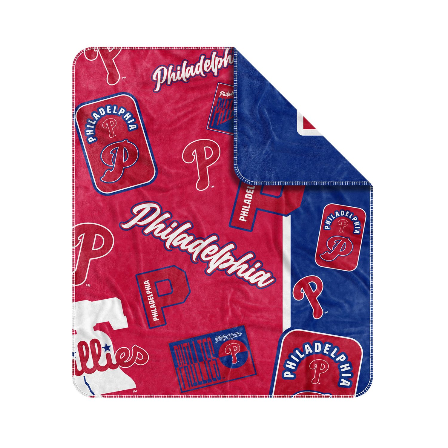 Philadelphia Phillies 50" x 60" Dream Weave Throw Blanket - view number 2