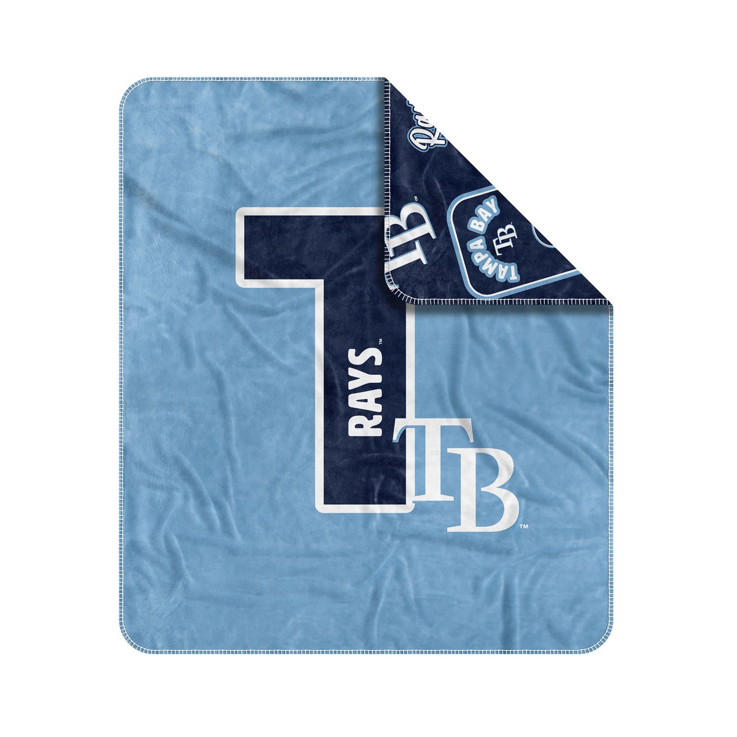 Tampa Bay Rays 50" x 60" Dream Weave Throw Blanket - view number 3