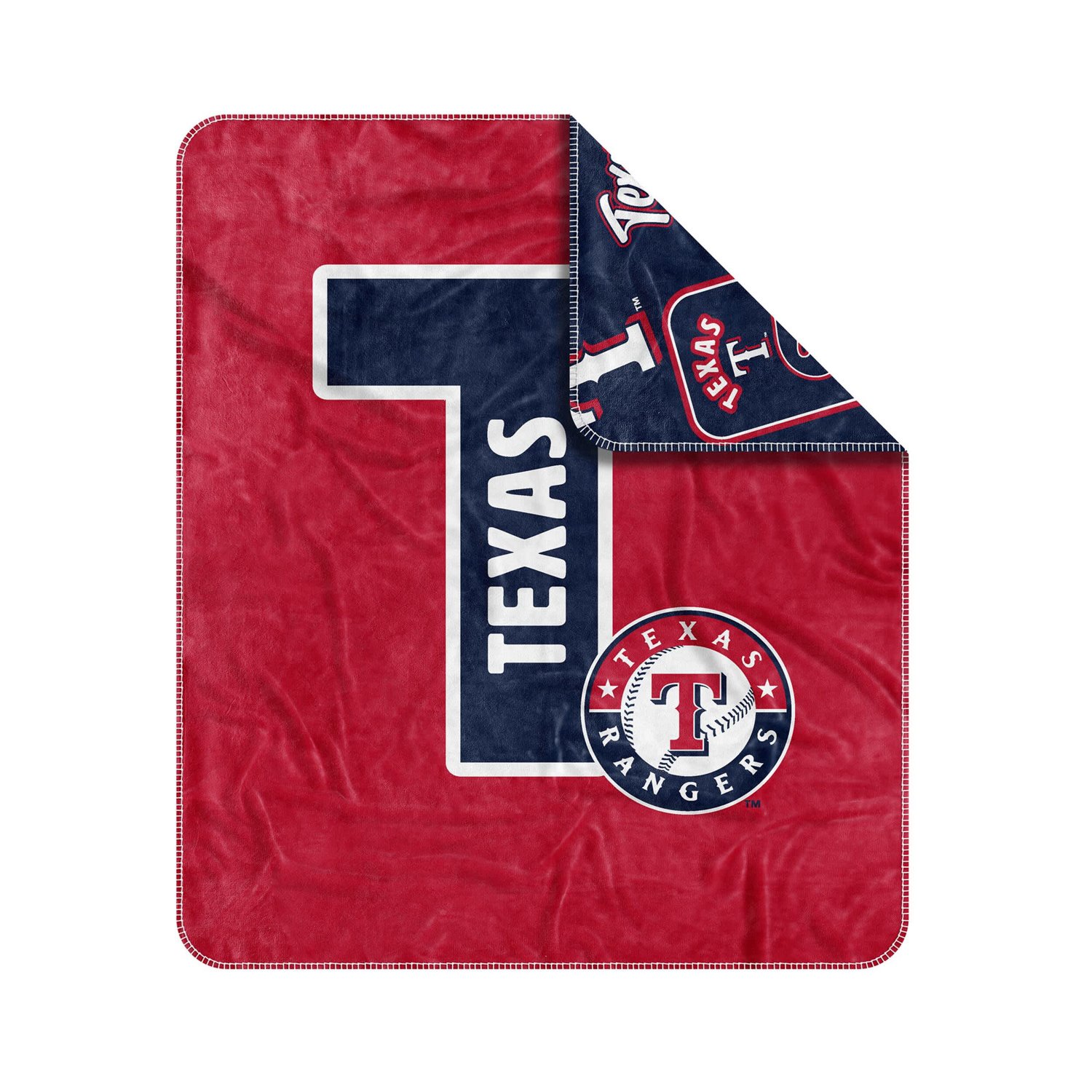 Texas Rangers 50" x 60" Dream Weave Throw Blanket - view number 3
