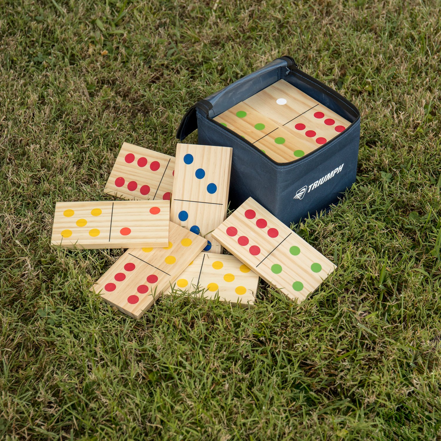 Triumph Wooden Lawn Domino Set - view number 4