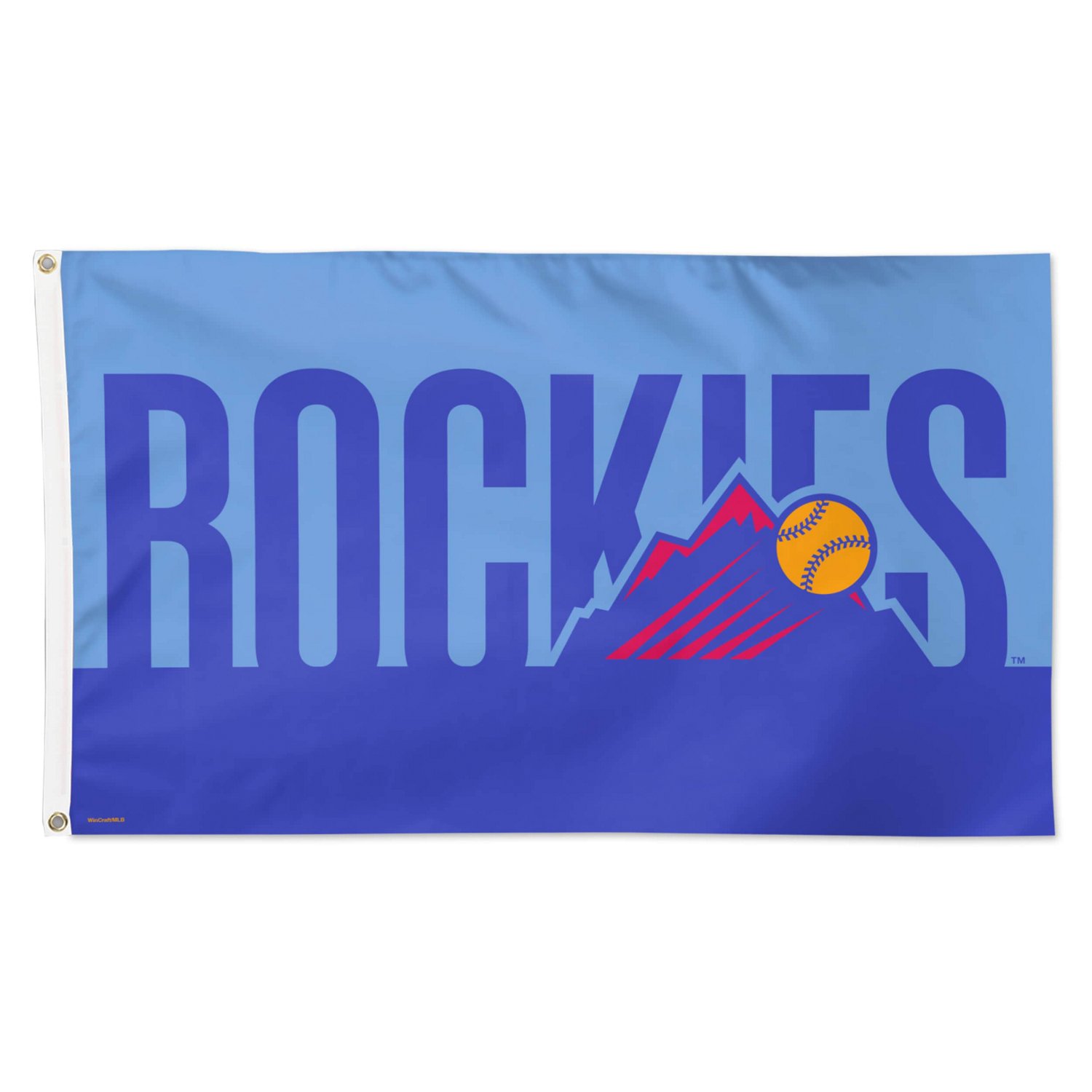 WinCraft Colorado Rockies 2025 City Connect 3' x 5' Single-Sided Deluxe Flag - view number 2
