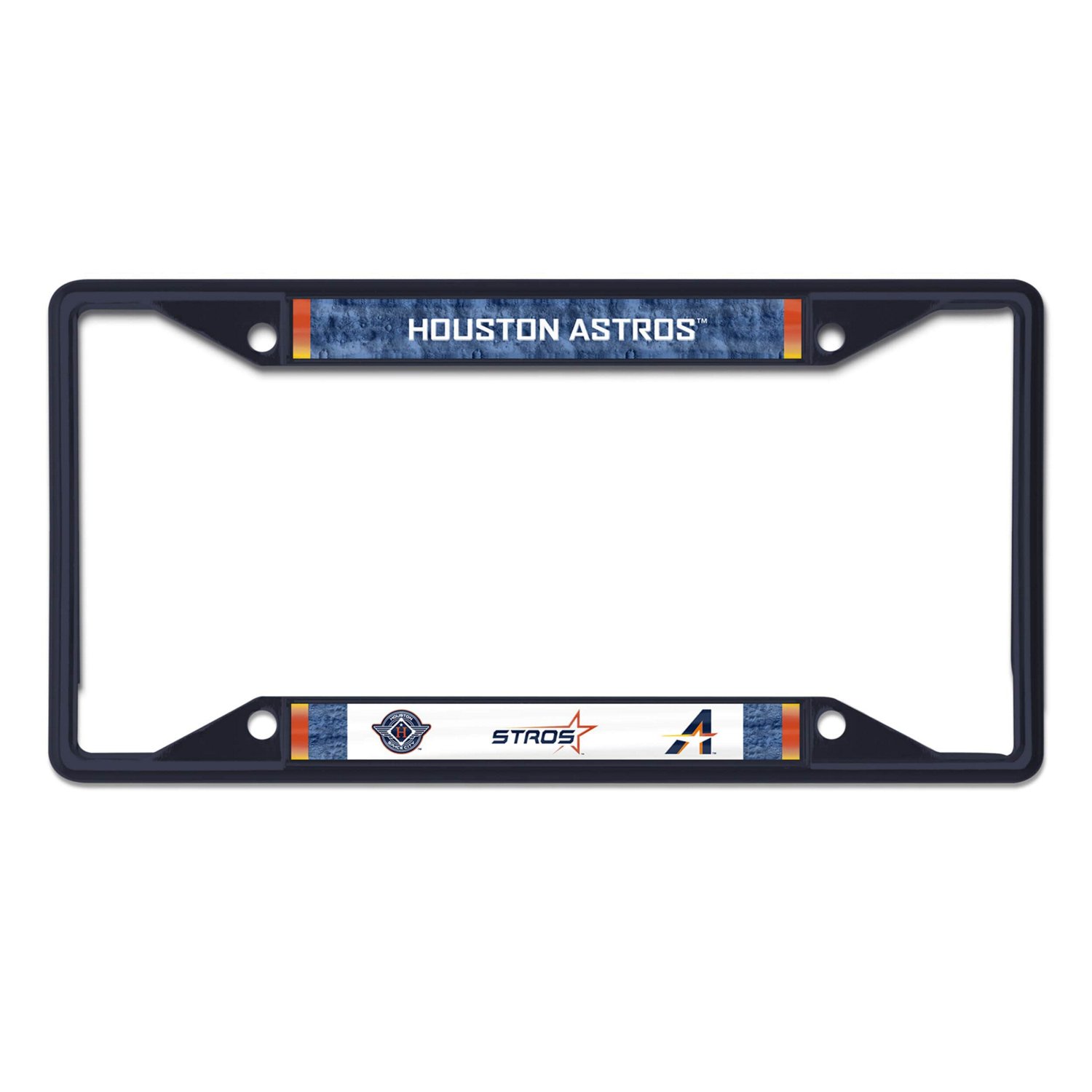 Wincraft Houston Astros 2025 City Connect Laser Cut Metal License Plate Frame