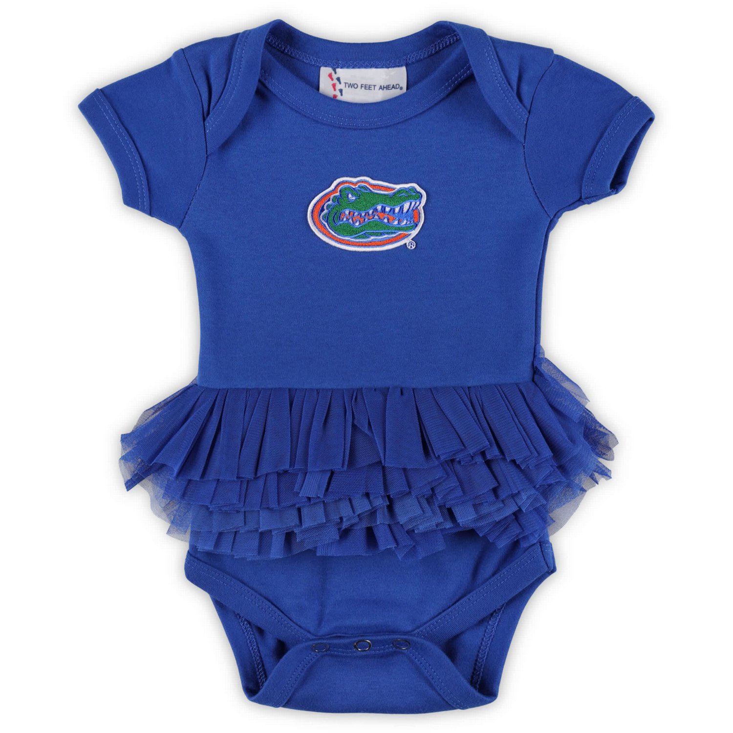 Newborn Two Feet Ahead Florida Gators Tutu Bodysuit