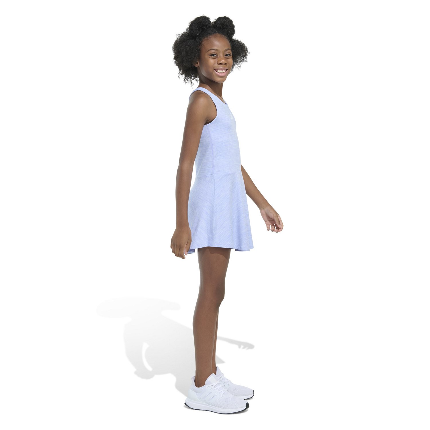 adidas Girls' Melange Flounce Dress - view number 4