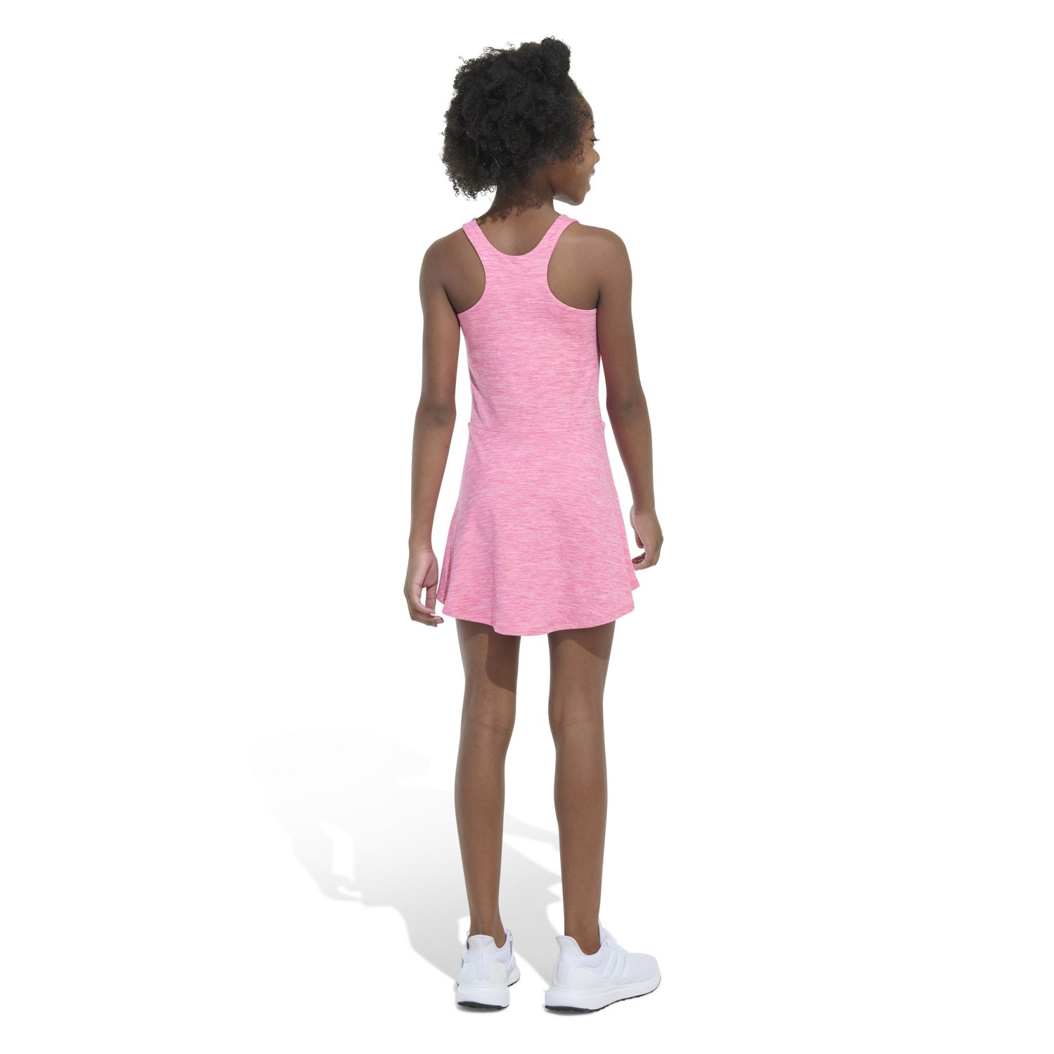 adidas Girls' Melange Flounce Dress - view number 3