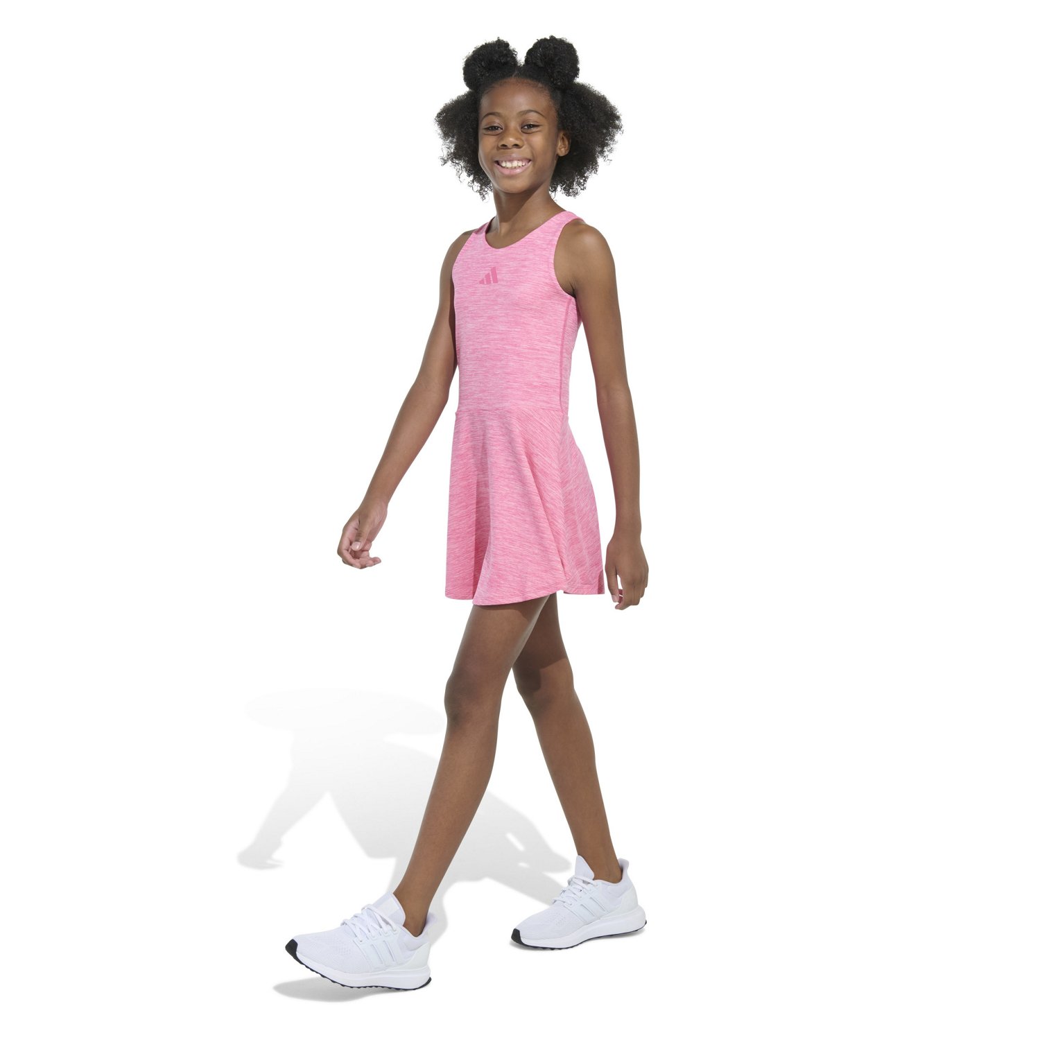 adidas Girls' Melange Flounce Dress - view number 2