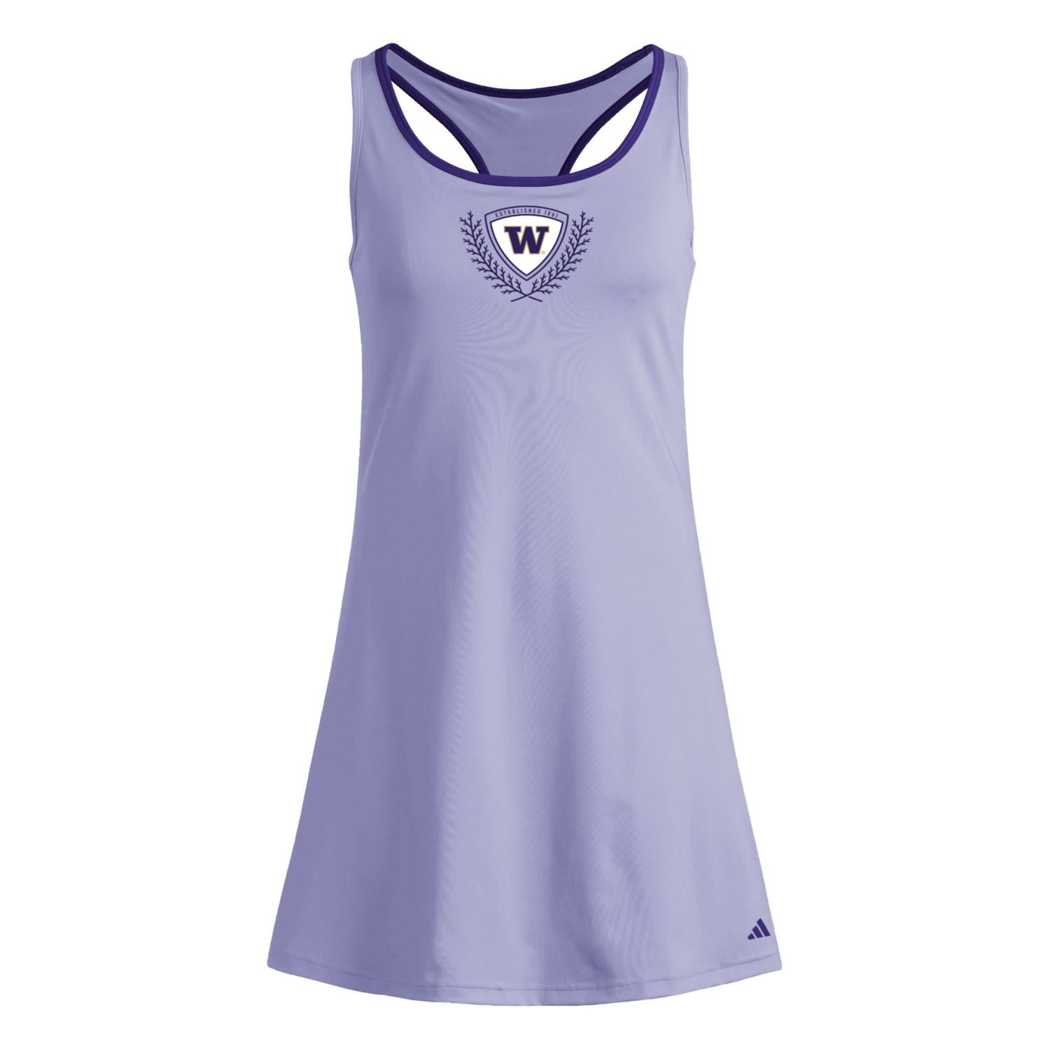adidas Washington Huskies Spring Fling Active Racerback Skort Dress - view number 2