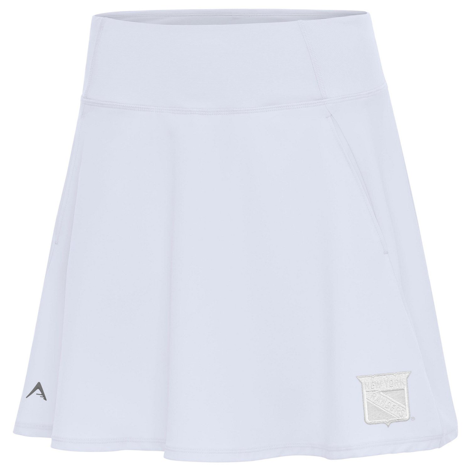 Antigua New York Rangers White Logo Chip Skort