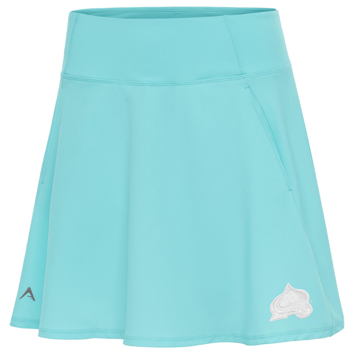 Antigua Powder Colorado Avalanche White Logo Chip Skort