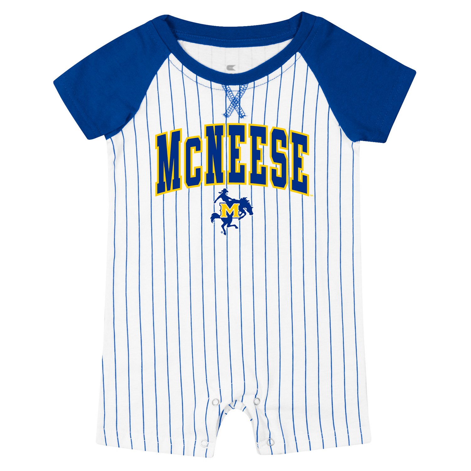 Colosseum Athletics Infant Boys' McNeese State University Viper Bite Baseball Romper                                             - view number 1