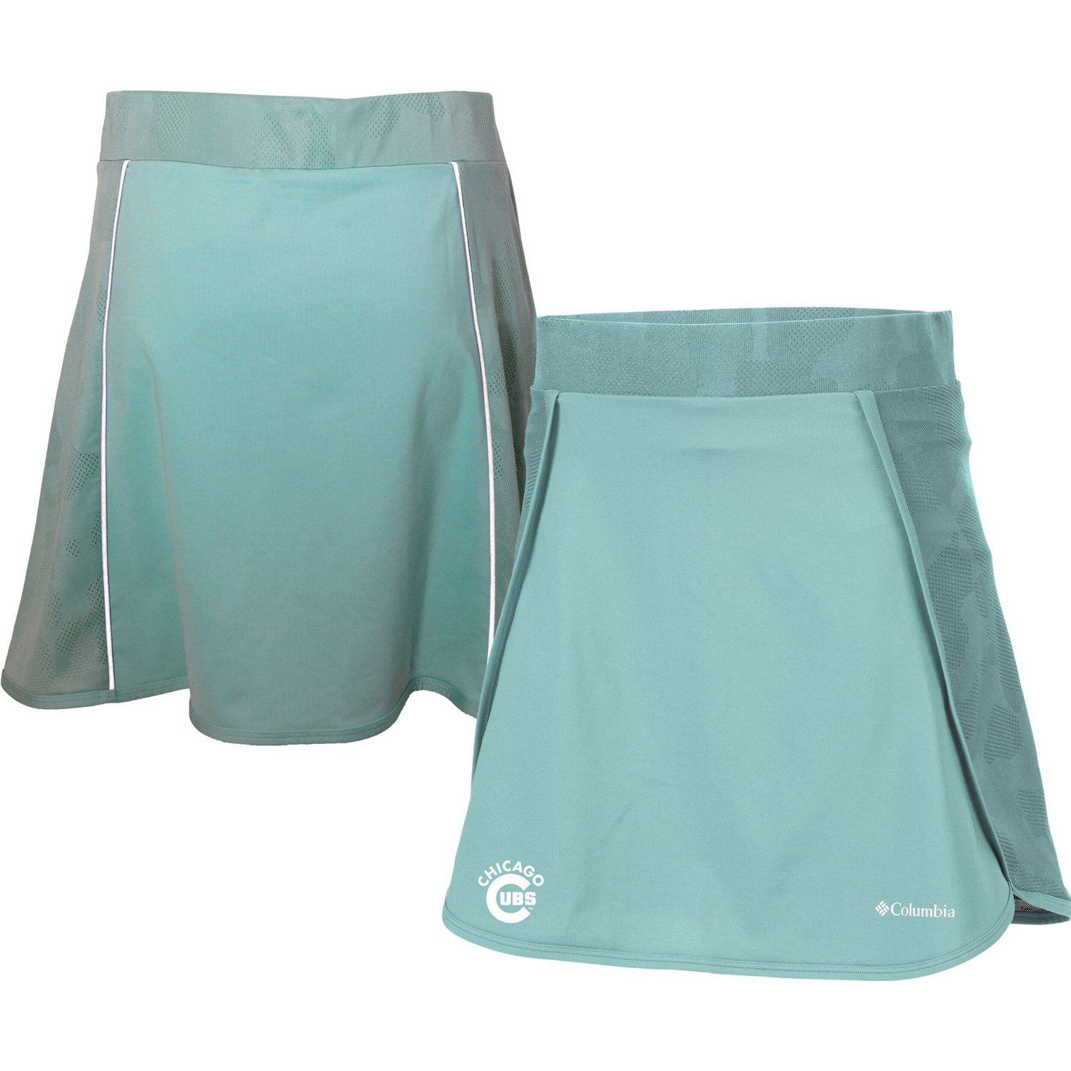 Columbia Chicago Cubs Omni-Wick Up Next Golf Skort                                                                               - view number 1