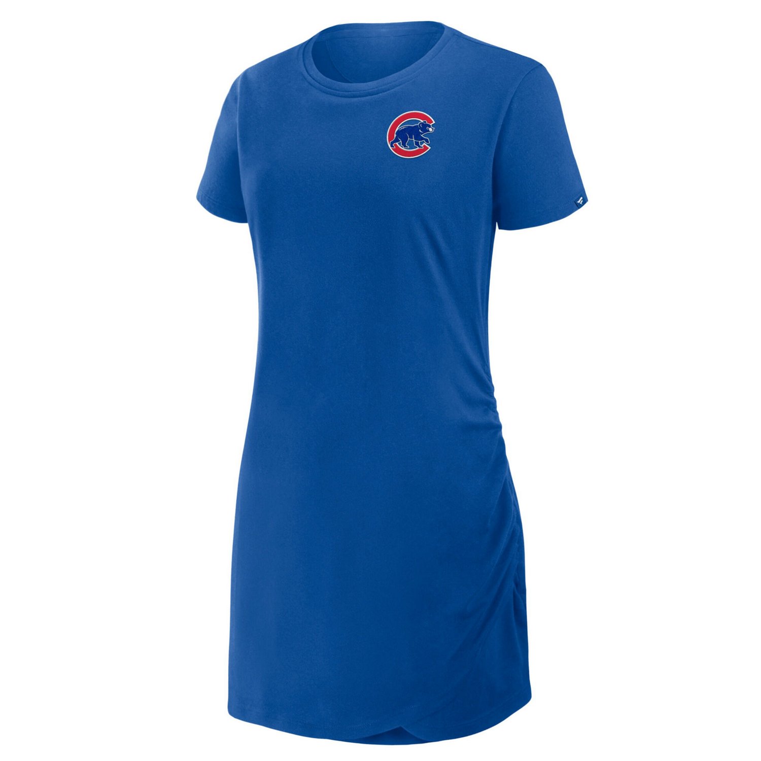 Fanatics Chicago Cubs Ruched Drape T-Shirt Dress - view number 2