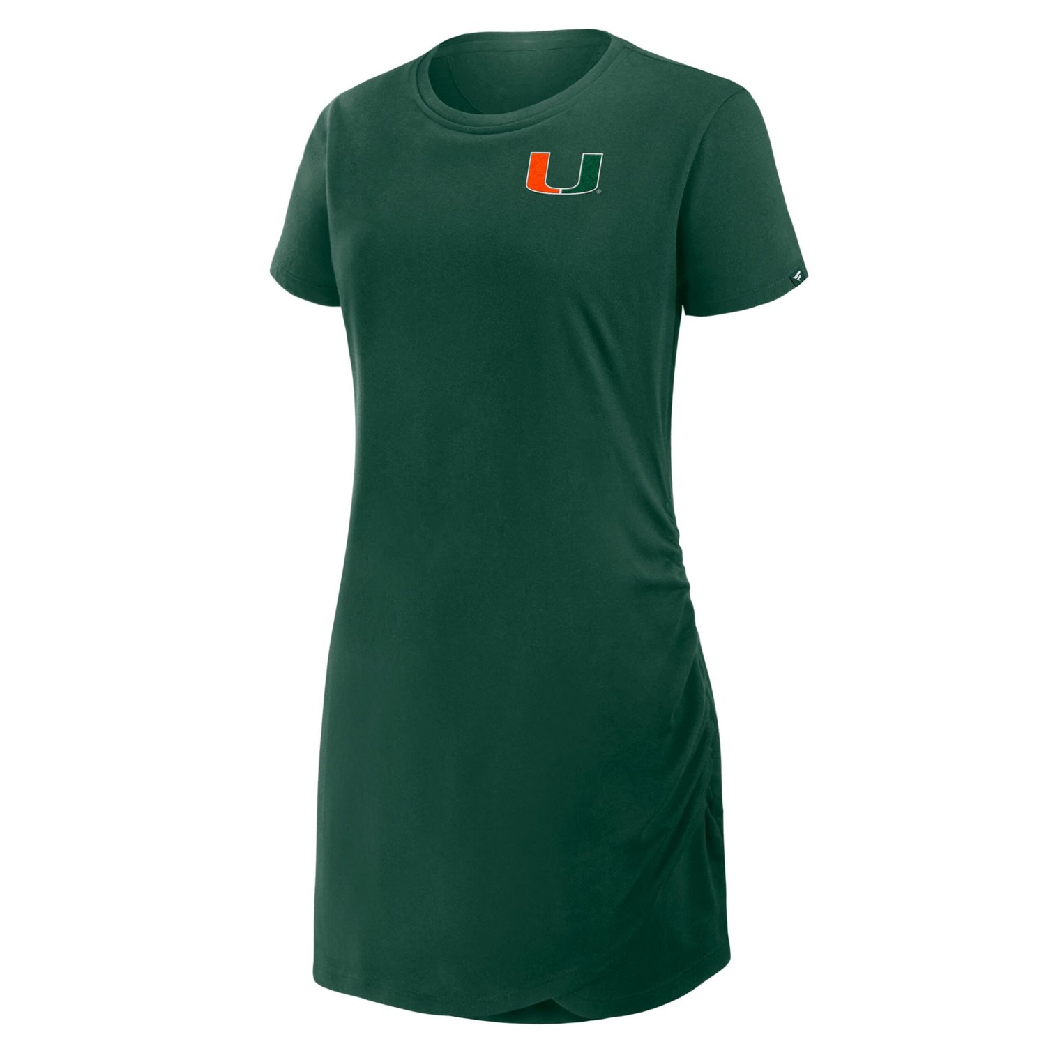 Fanatics Miami Hurricanes Relaxed Fit Drape T-Shirt Dress                                                                        - view number 2
