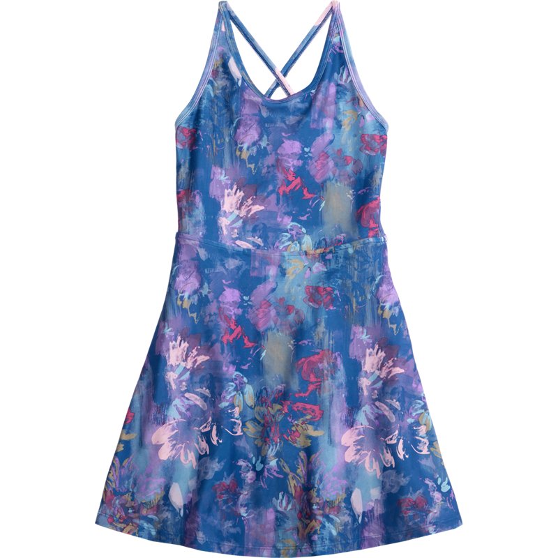 Freely Girls' Kathy Dress True Navy Blue Painted Winds, Medium - Apparel , Girl's Apparel at Academy Sports