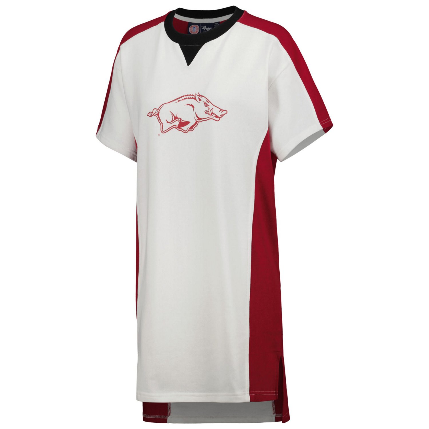 G-III 4Her by Carl Banks Arkansas Razorbacks Home Run T-Shirt Dress - view number 2
