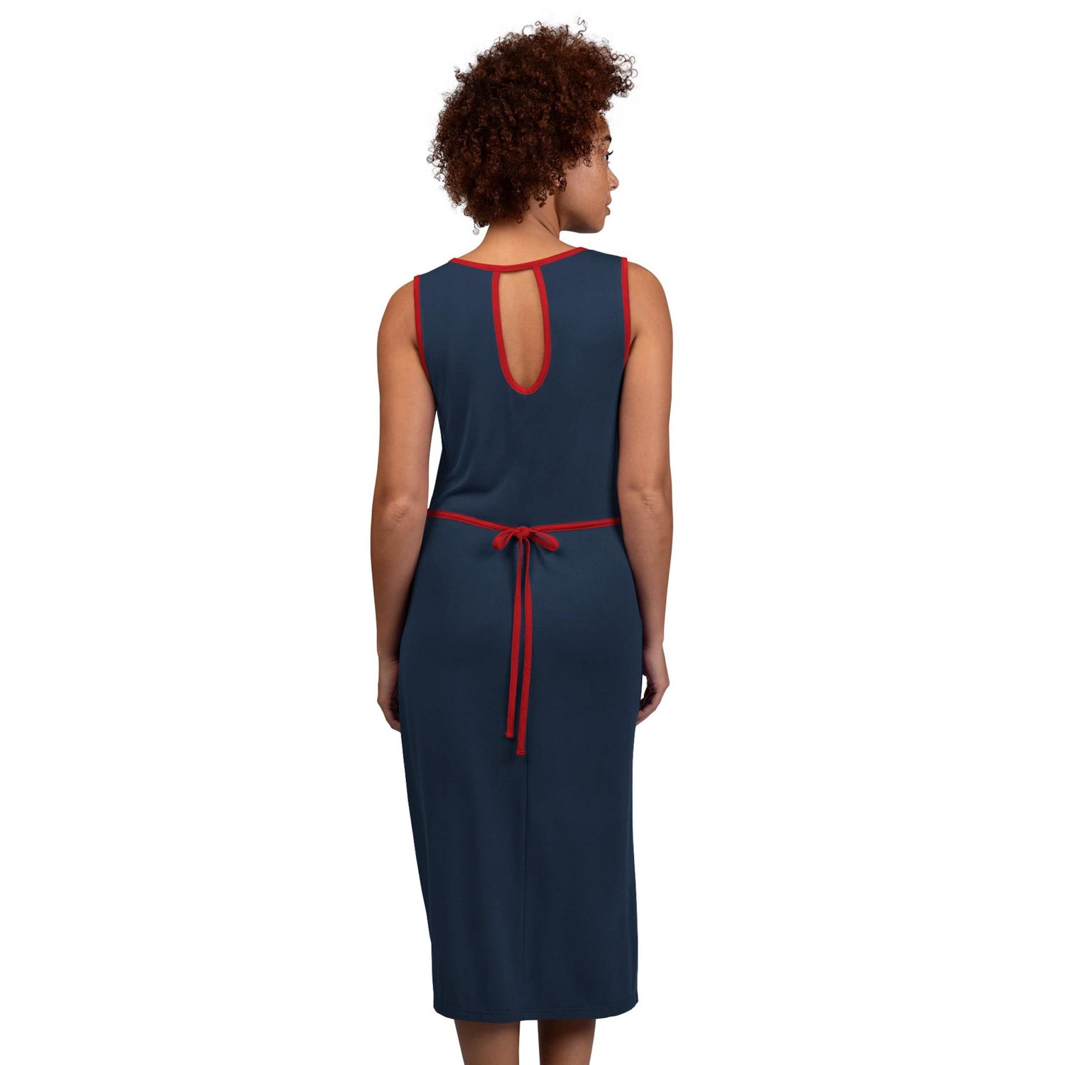 G-III 4Her by Carl Banks Atlanta Braves Center Field Maxi Dress