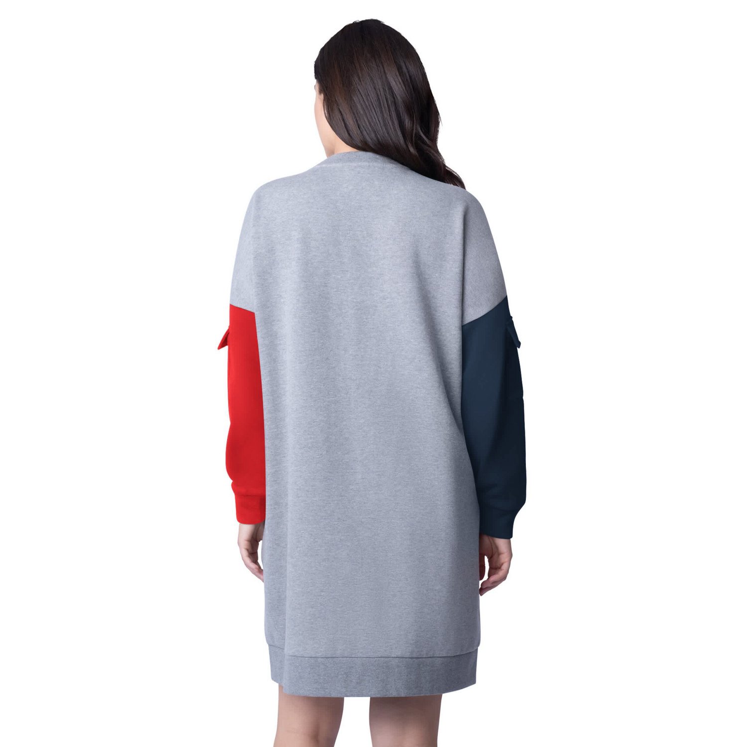G-III 4Her by Carl Banks Boston Sox Free Ball Long Sleeve Sneaker Dress - view number 2