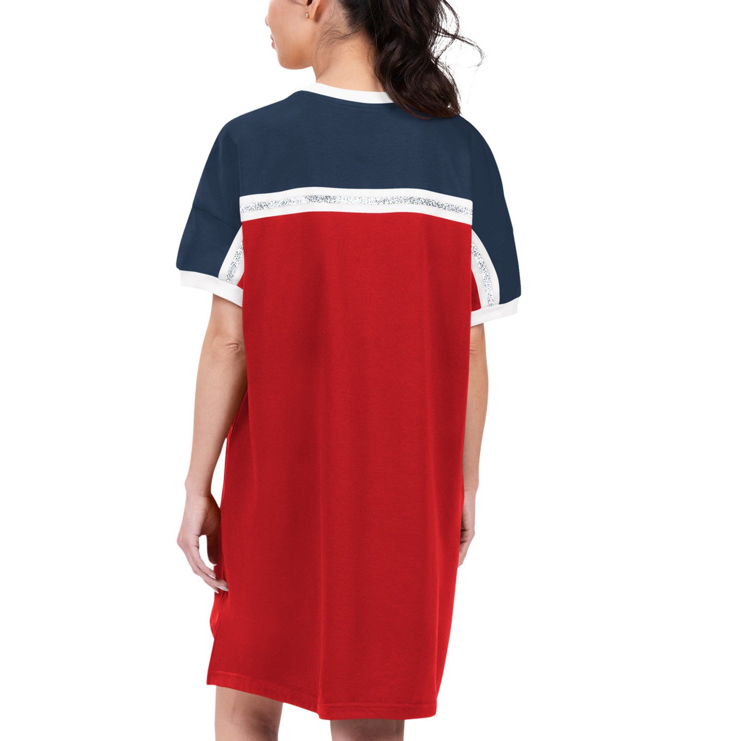 G-III 4Her by Carl Banks Navy St Louis Cardinals Circus Catch Sneaker Dress - view number 2
