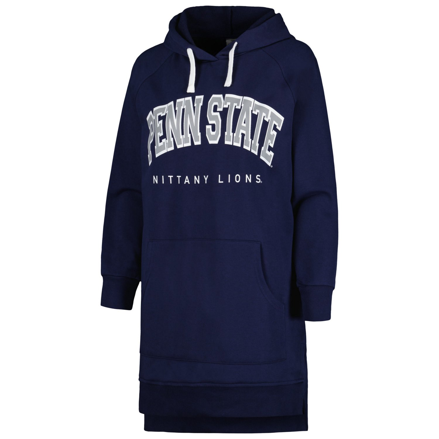 Gameday Couture Penn State Nittany Lions Take a Knee Raglan Hooded Sweatshirt Dress - view number 2