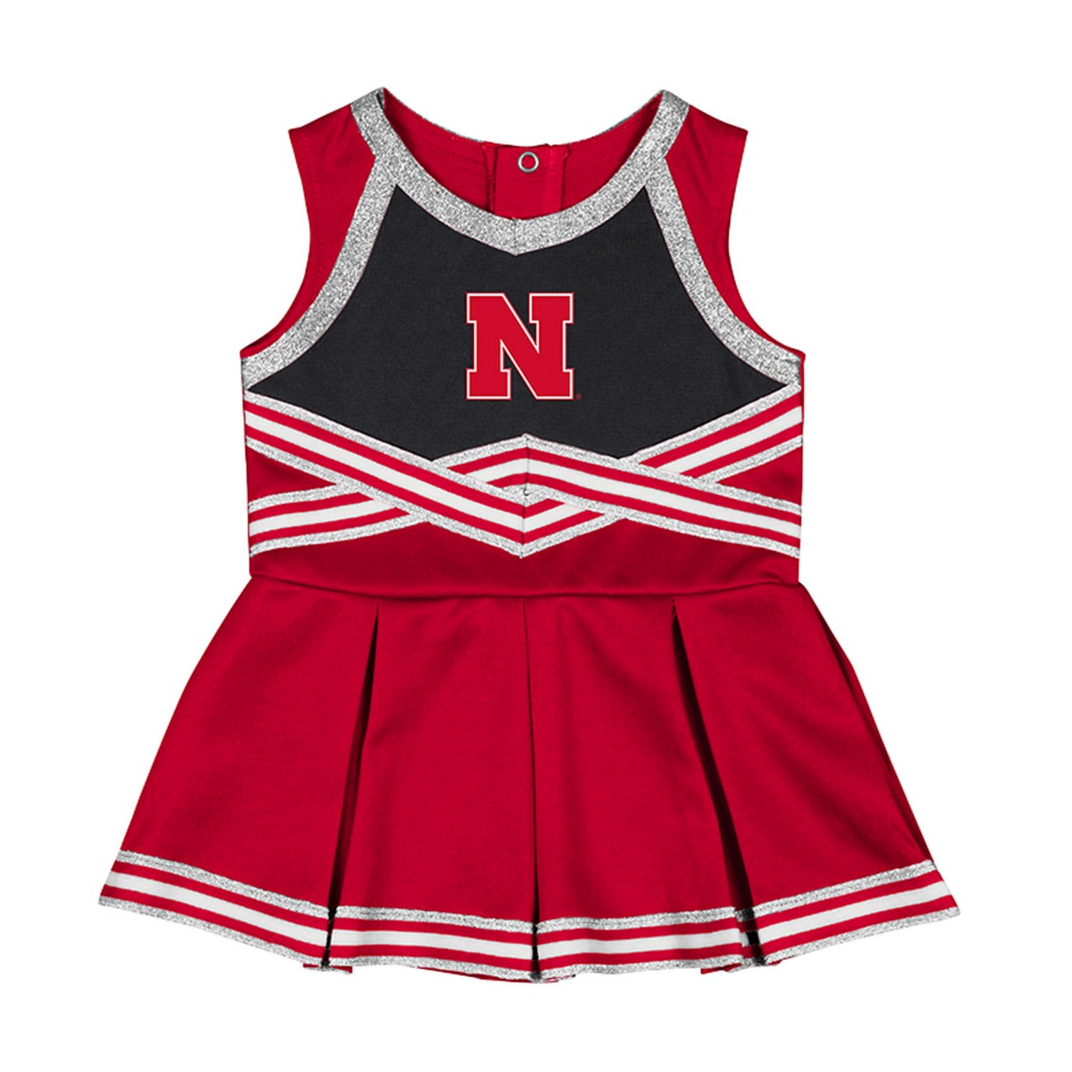 Girls Infant Colosseum Nebraska Huskers Lollipop Park Cheer Dress - view number 2