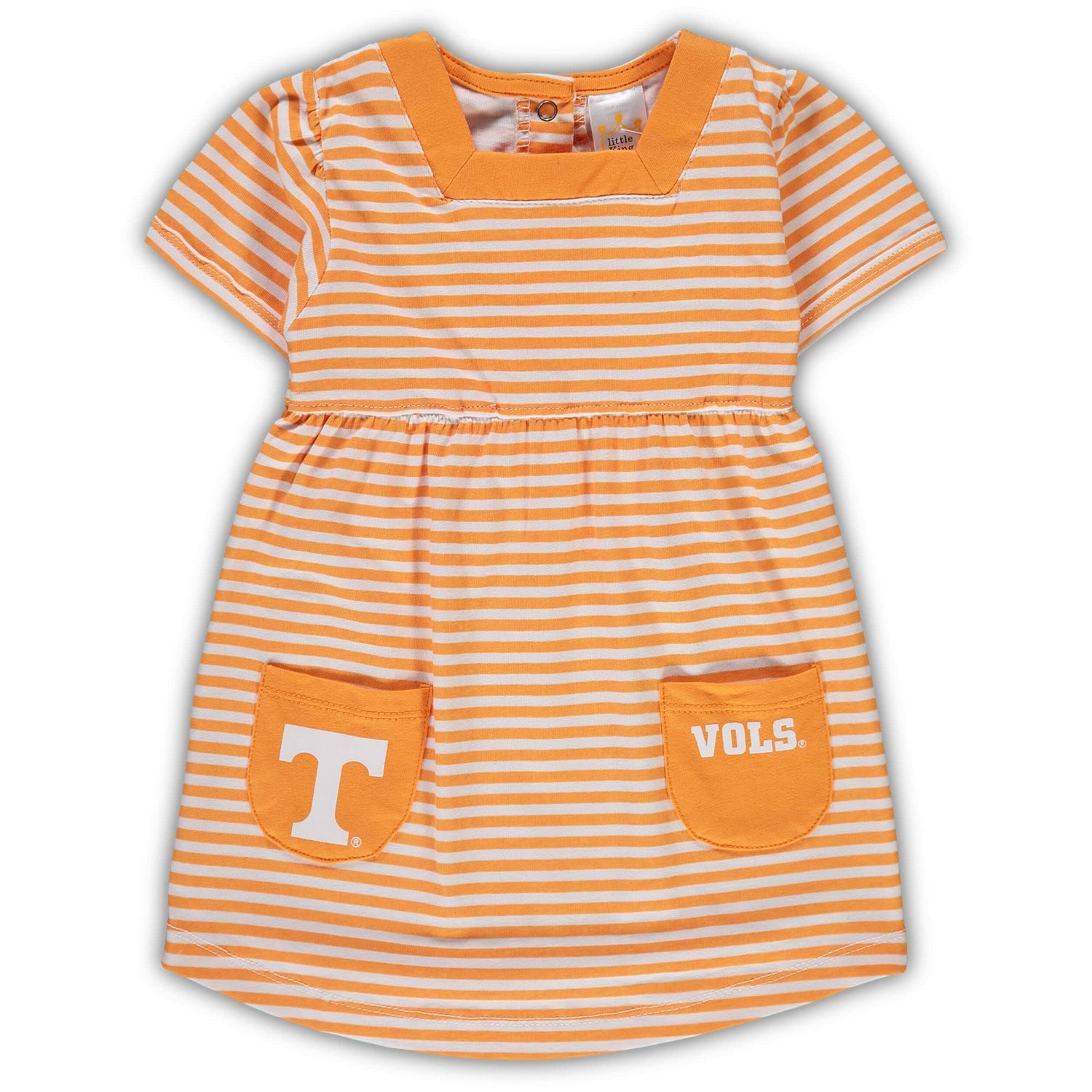 Girl's Tennessee Tennessee Volunteers Striped Dress with Pockets - view number 2