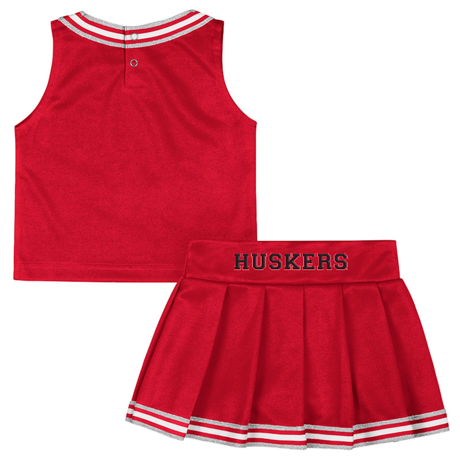 Girls Toddler Colosseum Nebraska Huskers Lollipop Park Cheer Two-Piece Set - view number 2
