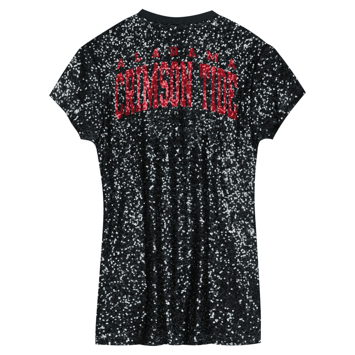 Girls Youth Alabama Crimson Tide Sequin V-Neck Dress - view number 3