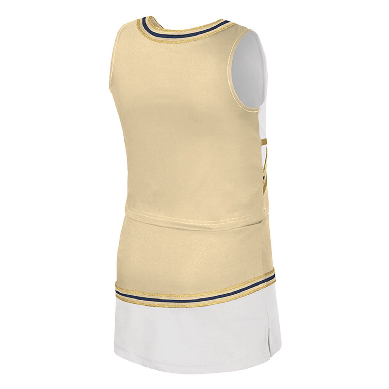 Girls Youth Colosseum Georgia Tech Yellow Jackets Lollipop Park Cheer Two-Piece Set - view number 3